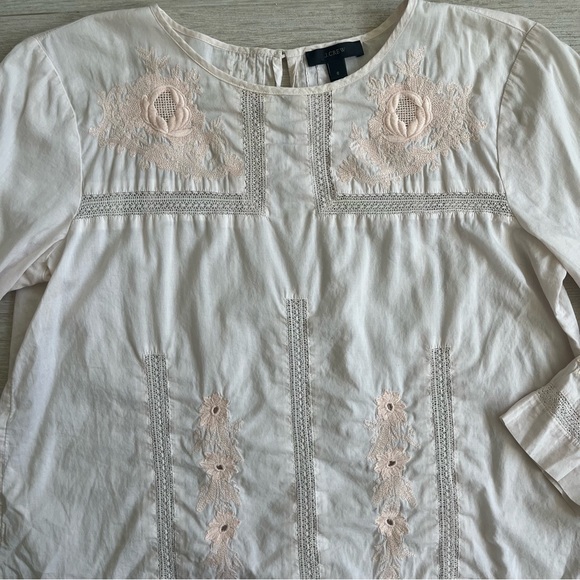 J.CREW pink cotton shirt. Size 6. perfect condition. 100% cotton. - Picture 5 of 6